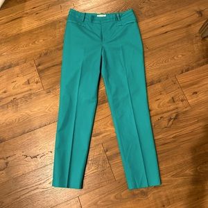Calvin Klein dress pants in emerald green size 6 almost brand new